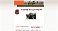 Desktop Screenshot of africahumansecurity.weebly.com