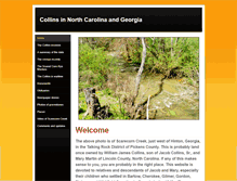 Tablet Screenshot of nc-ga-collins.weebly.com