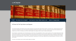 Desktop Screenshot of llmdegree.weebly.com