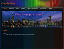 Tablet Screenshot of pinefriends4ever.weebly.com