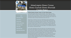 Desktop Screenshot of inlandempirecoronaeastvalehomes.weebly.com