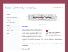 Tablet Screenshot of bidstoncommunityarchaeology.weebly.com