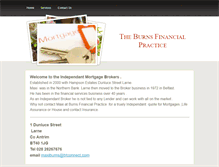 Tablet Screenshot of burnsfinancialpractice.weebly.com