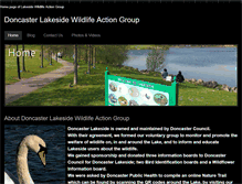 Tablet Screenshot of lakesidewildlifeactiongroup.weebly.com