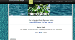 Desktop Screenshot of convergentthinker.weebly.com