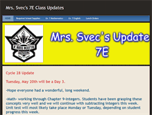 Tablet Screenshot of mrssvec.weebly.com