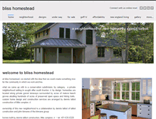 Tablet Screenshot of blisshomestead.weebly.com