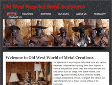 Tablet Screenshot of oldwestdesigns.weebly.com