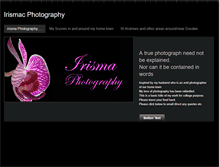 Tablet Screenshot of irismaphotography.weebly.com
