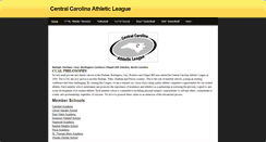 Desktop Screenshot of centralcarolinaathleticleague.weebly.com