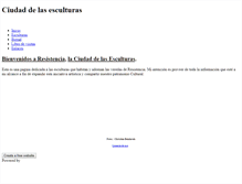 Tablet Screenshot of ciudaddelasesculturas.weebly.com