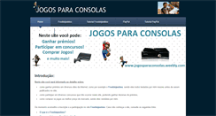 Desktop Screenshot of jogosparaconsolas.weebly.com