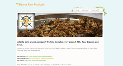 Desktop Screenshot of beamsrawproducts.weebly.com