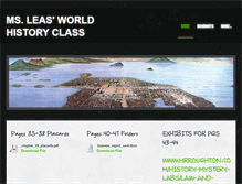 Tablet Screenshot of msleasclass.weebly.com