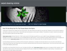 Tablet Screenshot of carpet-cleaning-victoria.weebly.com