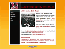 Tablet Screenshot of mchs154track.weebly.com