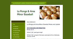 Desktop Screenshot of larongebaseball.weebly.com