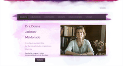 Desktop Screenshot of donnajackson.weebly.com