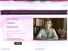 Tablet Screenshot of donnajackson.weebly.com