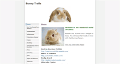 Desktop Screenshot of bunnytrails.weebly.com