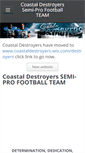 Mobile Screenshot of coastaldestroyers.weebly.com