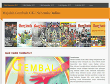 Tablet Screenshot of gembala.weebly.com