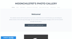 Desktop Screenshot of moonchild707.weebly.com