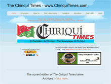 Tablet Screenshot of chiriquitimes.weebly.com