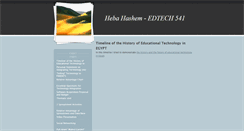 Desktop Screenshot of hebahashem.weebly.com