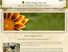 Tablet Screenshot of hollysdoggydaycare.weebly.com