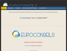 Tablet Screenshot of euroconseils.weebly.com