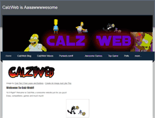 Tablet Screenshot of calzweb.weebly.com