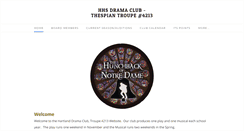 Desktop Screenshot of hartlanddramaclub.weebly.com