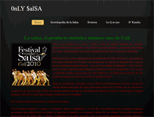 Tablet Screenshot of calisalsa.weebly.com
