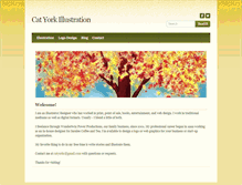 Tablet Screenshot of catyorkillustration.weebly.com