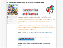 Tablet Screenshot of kennedysummerfun.weebly.com