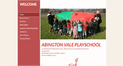 Desktop Screenshot of abingtonvaleplayschool.weebly.com