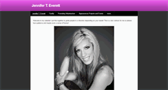 Desktop Screenshot of jennifereverett.weebly.com