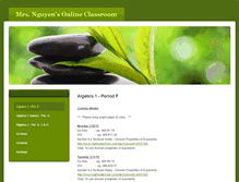 Tablet Screenshot of msnguyenstmhs.weebly.com
