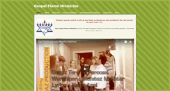 Desktop Screenshot of gospelflameministry.weebly.com