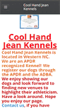 Mobile Screenshot of coolhandjeankennels.weebly.com