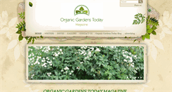 Desktop Screenshot of organicgardenstoday.weebly.com