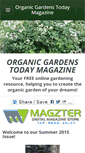 Mobile Screenshot of organicgardenstoday.weebly.com