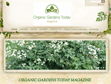 Tablet Screenshot of organicgardenstoday.weebly.com