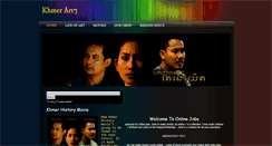 Desktop Screenshot of khmerart7.weebly.com