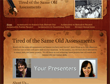 Tablet Screenshot of funassessments.weebly.com
