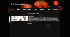 Desktop Screenshot of lcchemistryonline.weebly.com