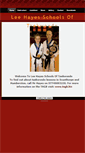 Mobile Screenshot of leehayestaekwondo.weebly.com