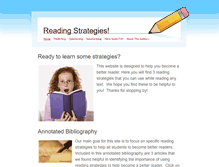 Tablet Screenshot of learnreadingstrategies.weebly.com