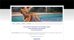 Desktop Screenshot of iplcosmetics.weebly.com